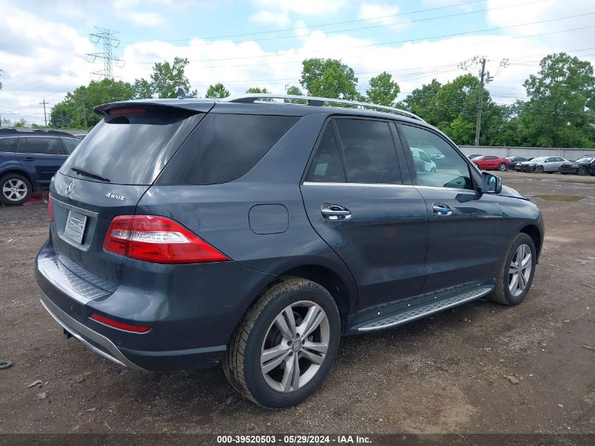 2014 Mercedes-Benz Ml 350 4Matic VIN: 4JGDA5HB0EA348413 Lot: 39520503