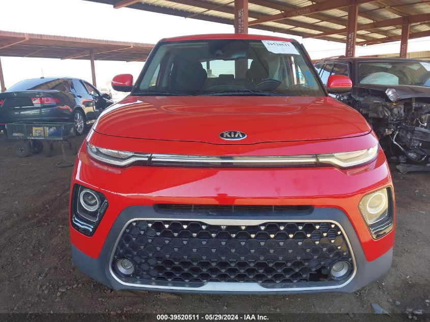 2020 Kia Soul Ex VIN: KNDJ33AU7L7724987 Lot: 39520511