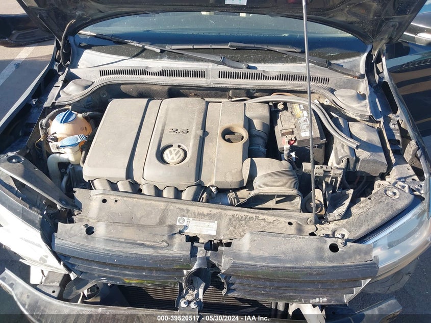 2011 Volkswagen Jetta 2.5L Se VIN: 3VWDZ7AJ3BM307831 Lot: 39520517