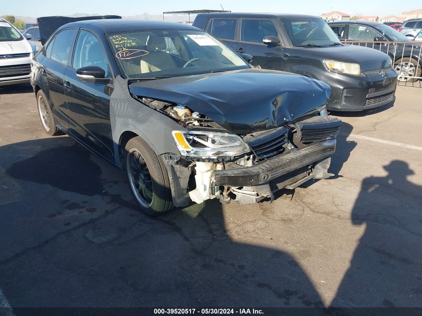 2011 Volkswagen Jetta 2.5L Se VIN: 3VWDZ7AJ3BM307831 Lot: 39520517