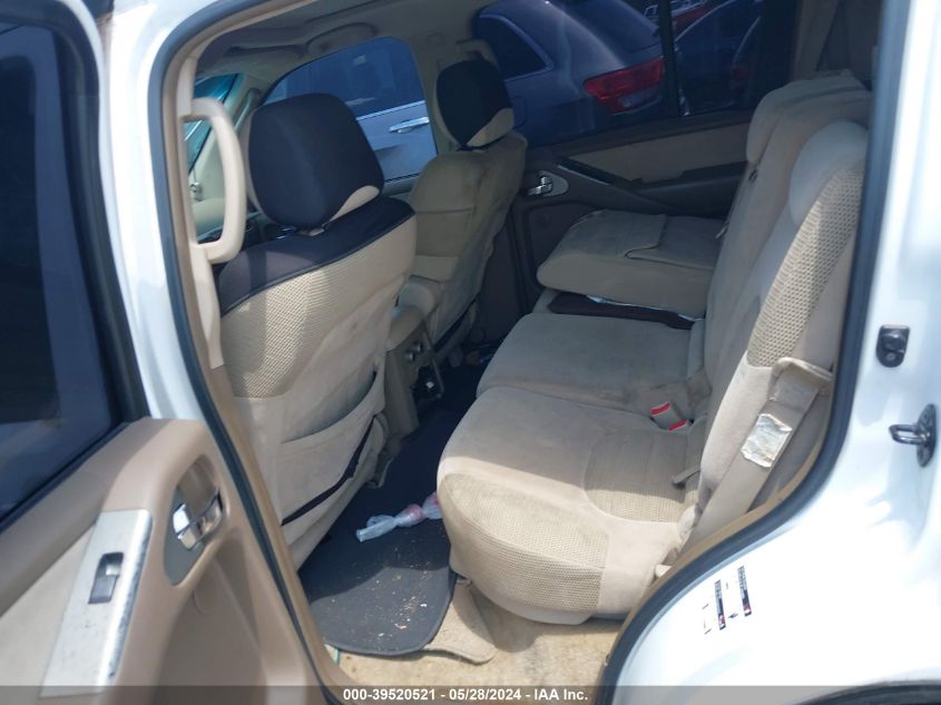 2005 Nissan Pathfinder Se VIN: 5N1AR18W95C739846 Lot: 39520521