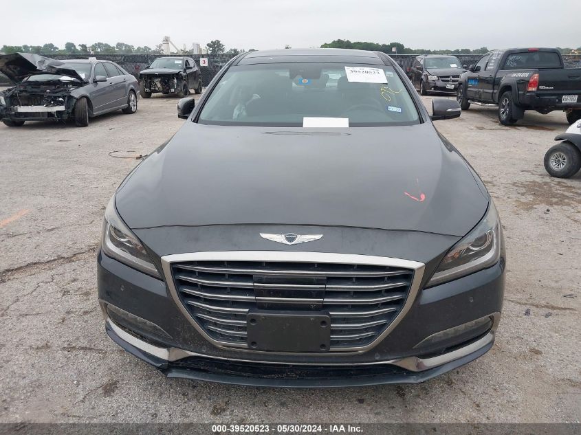 2018 Genesis G80 3.8 VIN: KMHGN4JE4JU216151 Lot: 39520523