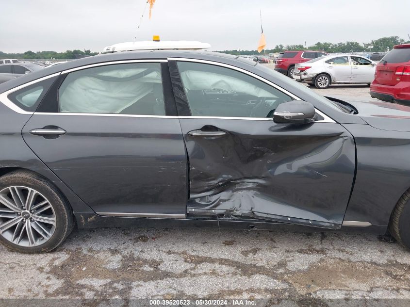 2018 Genesis G80 3.8 VIN: KMHGN4JE4JU216151 Lot: 39520523