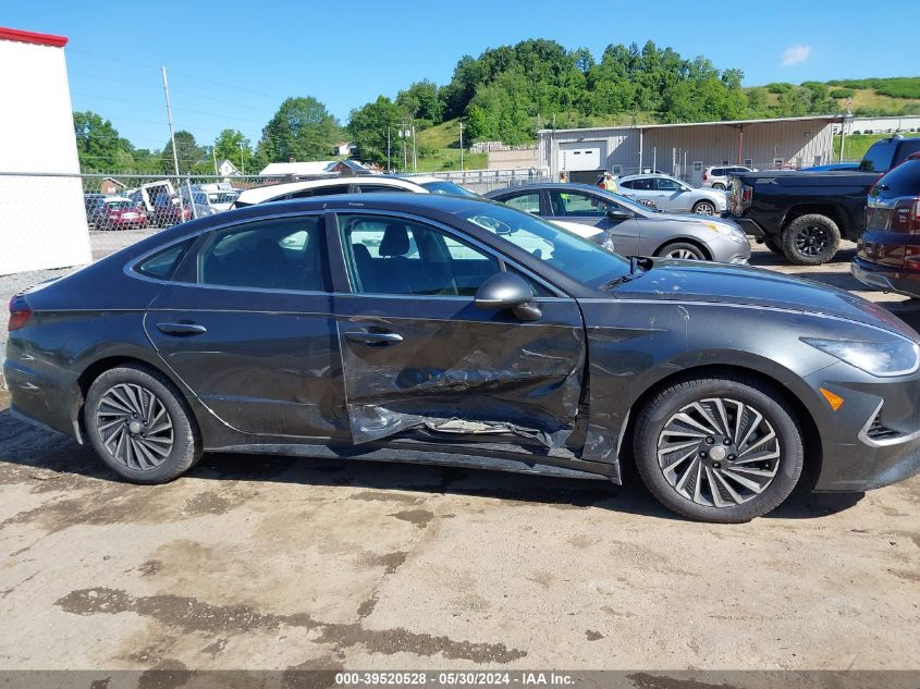 2022 Hyundai Sonata Hybrid Sel VIN: KMHL34JJ0NA046783 Lot: 39520528