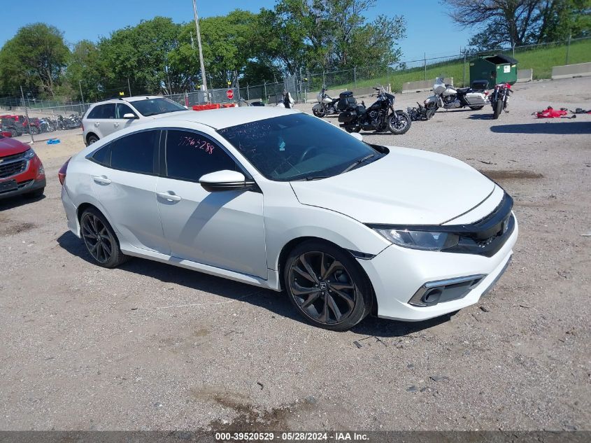 2020 Honda Civic Sedan Sport VIN: 19XFC2F89LE200431 Lot: 39520529