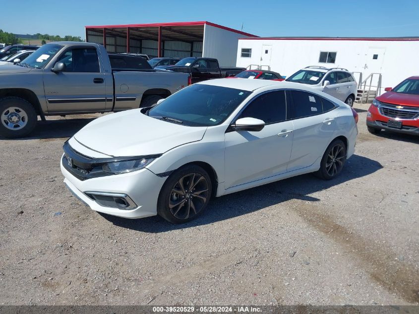 2020 Honda Civic Sedan Sport VIN: 19XFC2F89LE200431 Lot: 39520529