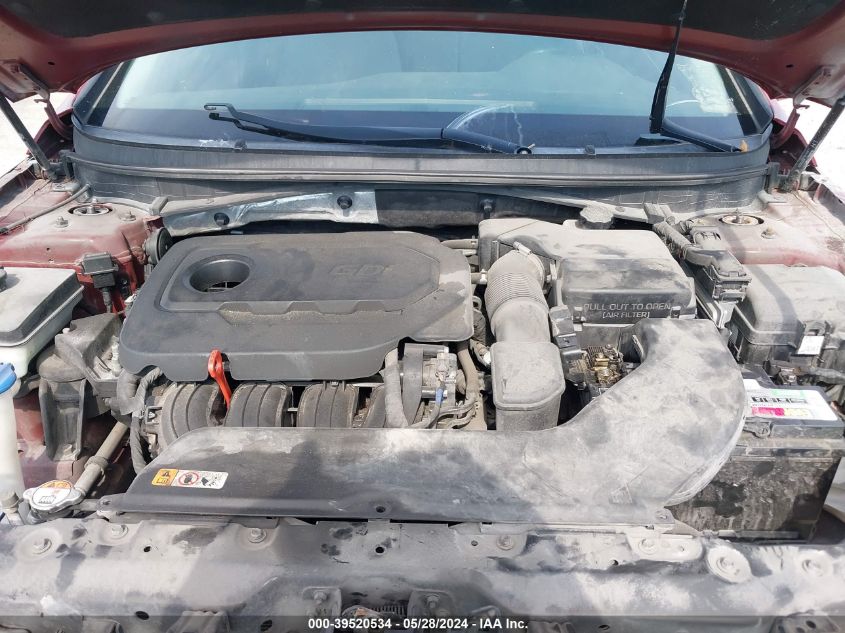 2016 Hyundai Sonata Se VIN: 5NPE24AF7GH372863 Lot: 39520534