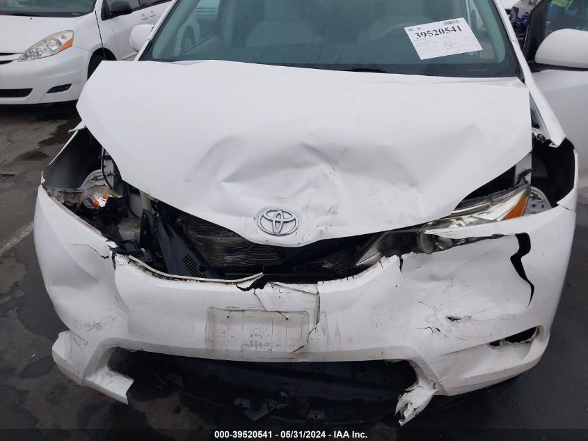 2011 Toyota Sienna Le V6 VIN: 5TDKK3DC7BS076971 Lot: 39520541