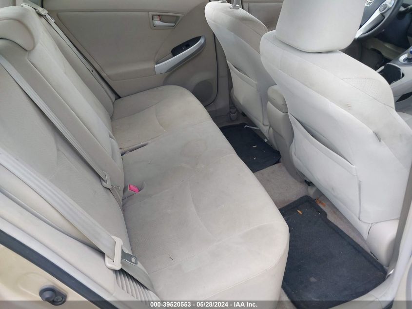 2011 Toyota Prius Two VIN: JTDKN3DU4B0285474 Lot: 39520553