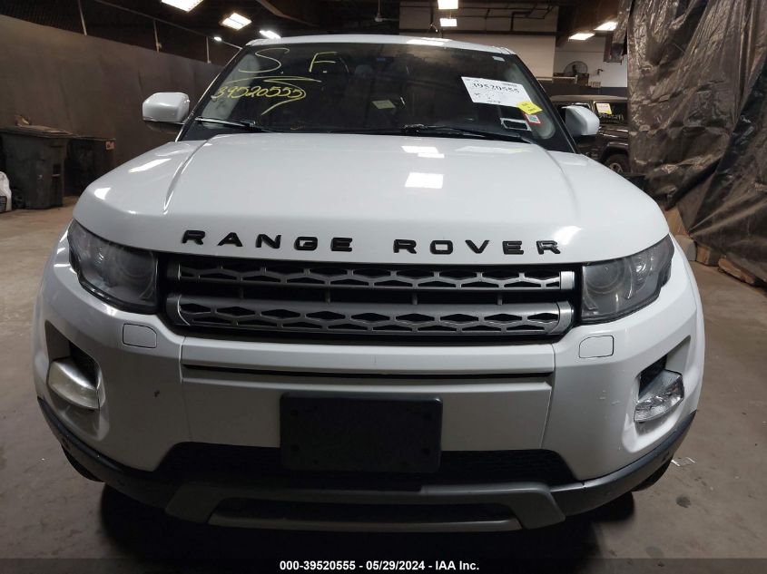 2012 Land Rover Range Rover Evoque Pure Plus VIN: SALVR2BG0CH698951 Lot: 39520555