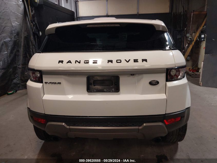 2012 Land Rover Range Rover Evoque Pure Plus VIN: SALVR2BG0CH698951 Lot: 39520555