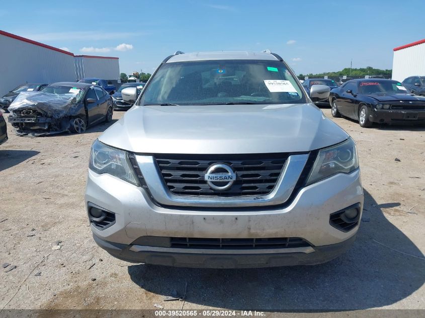2017 Nissan Pathfinder Sv VIN: 5N1DR2MN1HC672633 Lot: 39520565