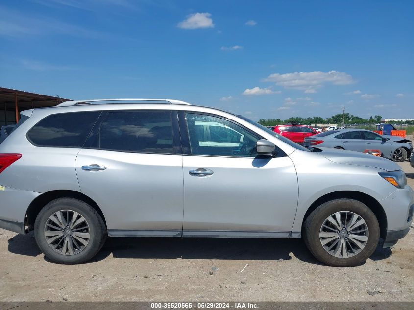 2017 Nissan Pathfinder Sv VIN: 5N1DR2MN1HC672633 Lot: 39520565