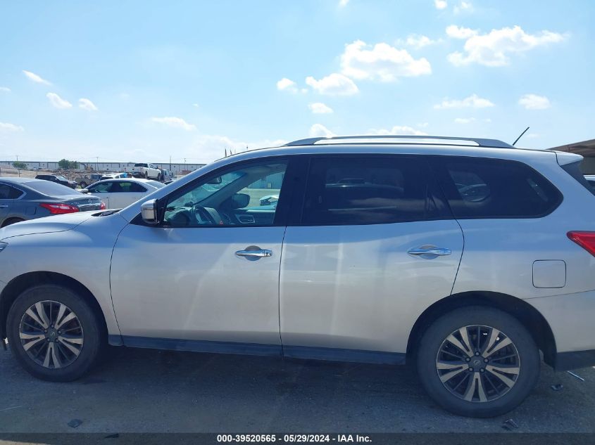 2017 Nissan Pathfinder Sv VIN: 5N1DR2MN1HC672633 Lot: 39520565