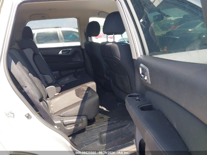 2017 Nissan Pathfinder Sv VIN: 5N1DR2MN1HC672633 Lot: 39520565