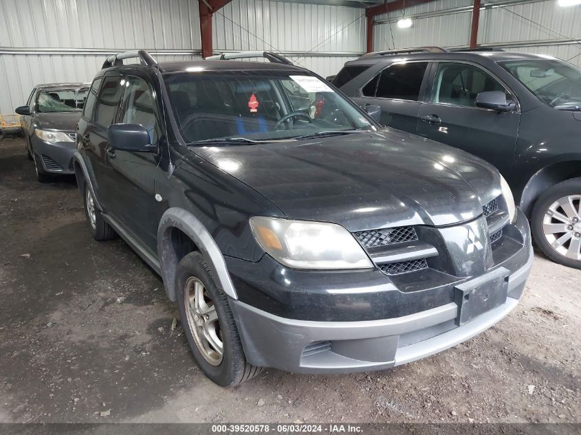 2003 Mitsubishi Outlander Ls VIN: JA4LX31G43U055208 Lot: 39520578