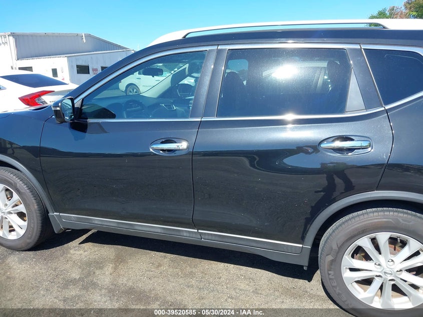 2016 Nissan Rogue Sv VIN: 5N1AT2MT3GC911181 Lot: 39520585