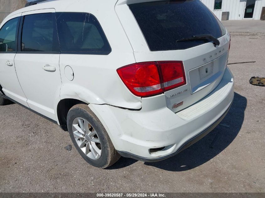 2017 Dodge Journey Sxt VIN: 3C4PDCBG8HT572043 Lot: 39520587