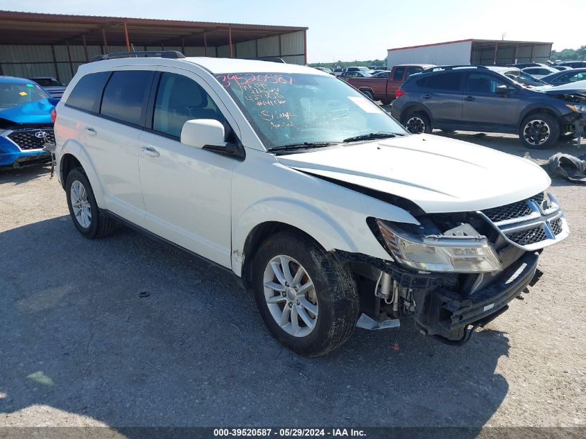 2017 Dodge Journey Sxt VIN: 3C4PDCBG8HT572043 Lot: 39520587