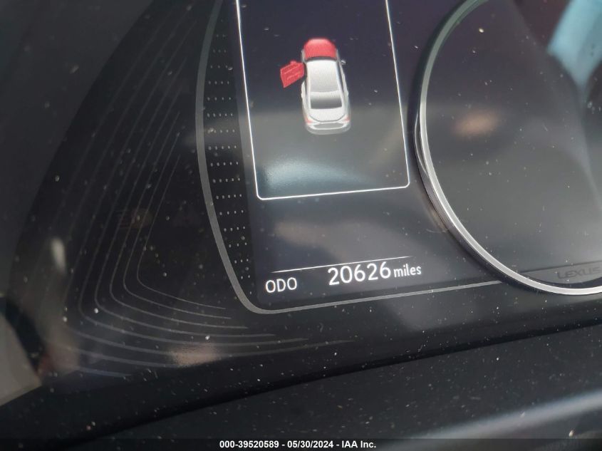 2022 Lexus Es 350 VIN: 58ADZ1B19NU116269 Lot: 39520589