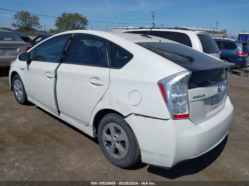 2011 Toyota Prius Two VIN: JTDKN3DUXB0308966 Lot: 39520609