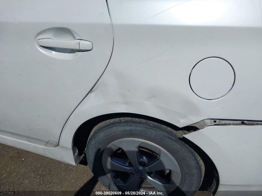 2011 Toyota Prius Two VIN: JTDKN3DUXB0308966 Lot: 39520609