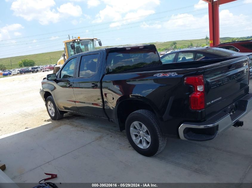 2022 Chevrolet Silverado 1500 Ltd 4Wd Short Bed Lt VIN: 3GCUYDED9NG173404 Lot: 39520616