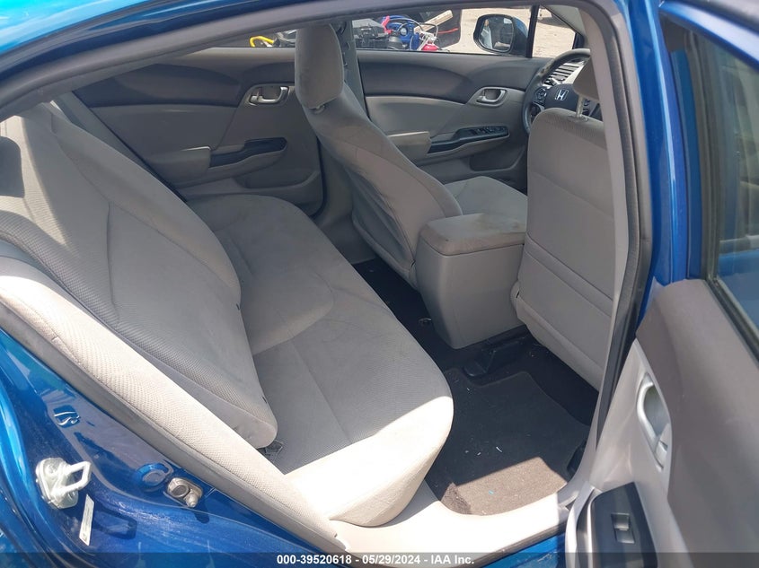 2012 Honda Civic Lx VIN: 19XFB2F5XCE326922 Lot: 39520618