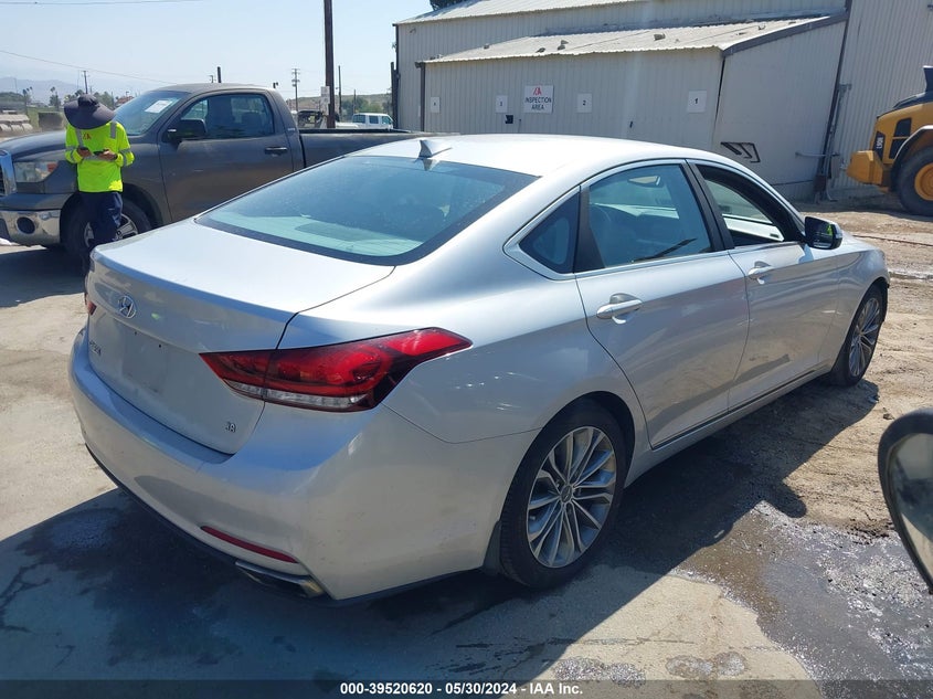 2015 Hyundai Genesis 3.8 VIN: KMHGN4JE7FU043474 Lot: 39520620