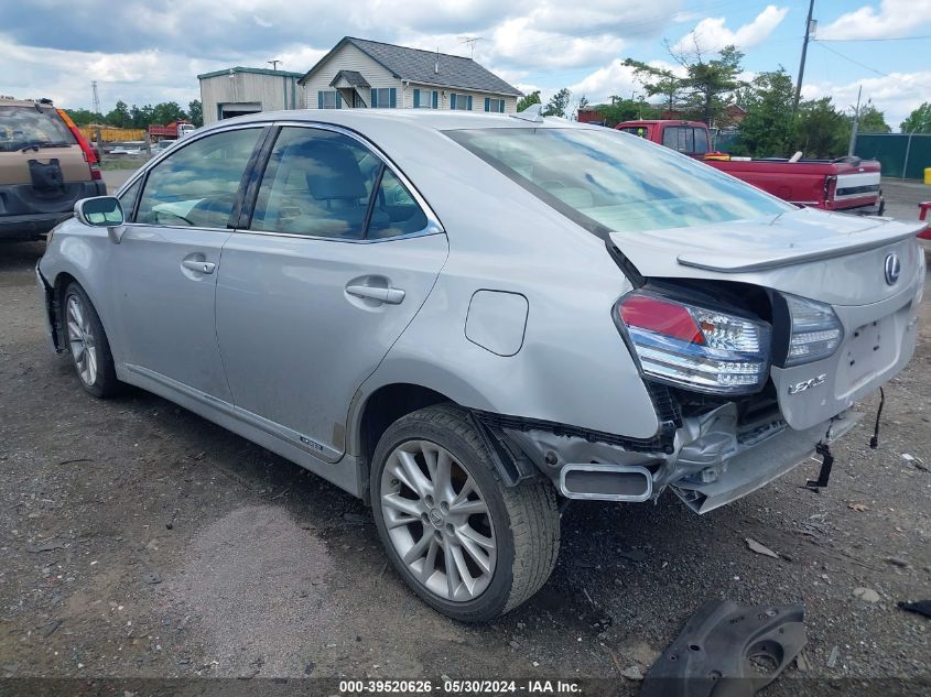 2010 Lexus Hs 250H Premium VIN: JTHBB1BA1A2022737 Lot: 39520626