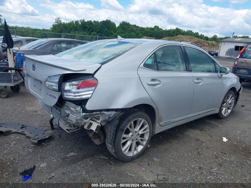 2010 Lexus Hs 250H Premium VIN: JTHBB1BA1A2022737 Lot: 39520626