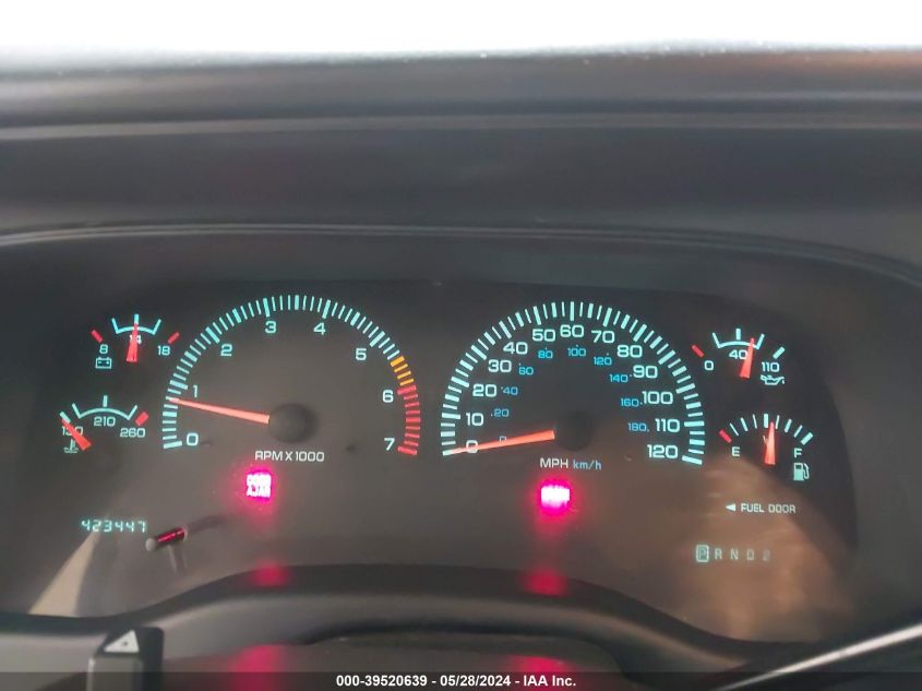 2000 Dodge Durango VIN: 1B4HS28N6YF235033 Lot: 39520639