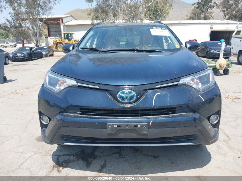 2017 Toyota Rav4 Hybrid Xle VIN: JTMRJREVXHD134709 Lot: 39520640