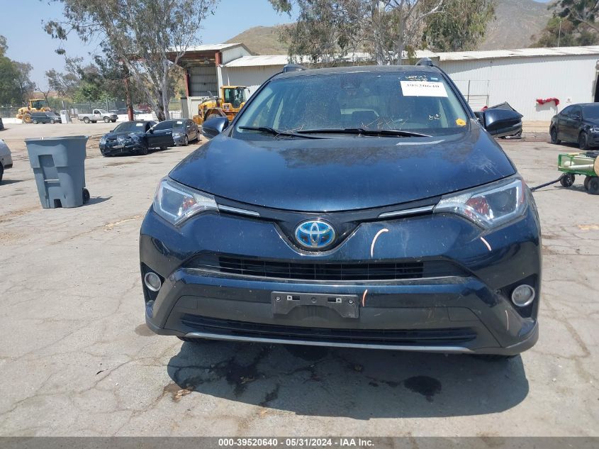 2017 Toyota Rav4 Hybrid Xle VIN: JTMRJREVXHD134709 Lot: 39520640