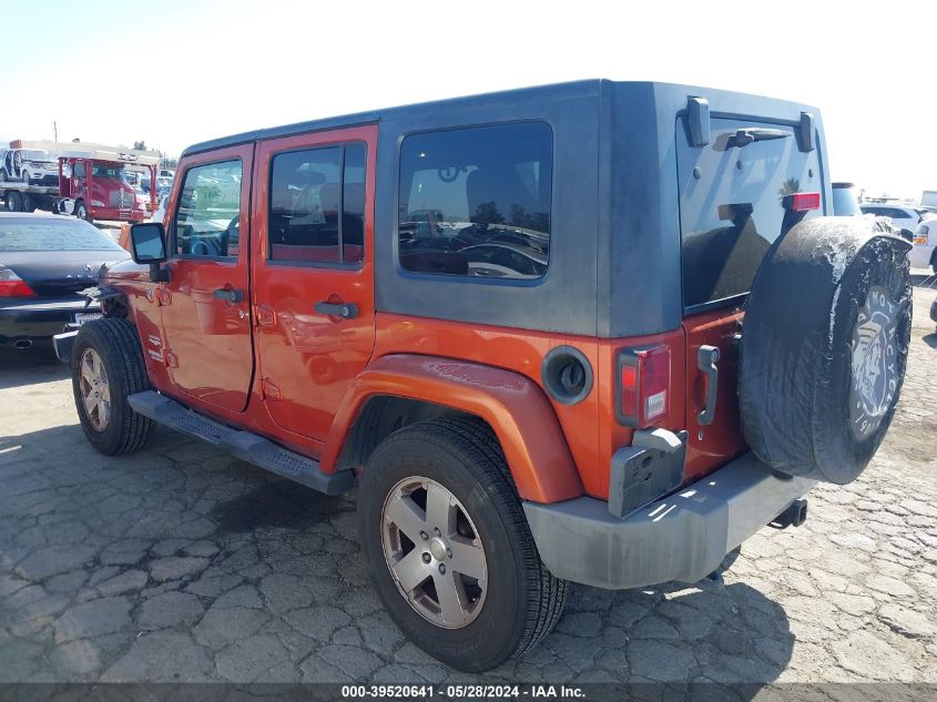 2009 Jeep Wrangler Unlimited Sahara VIN: 1J8GA59179L765053 Lot: 39520641