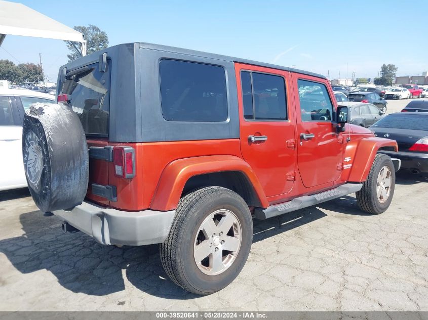 2009 Jeep Wrangler Unlimited Sahara VIN: 1J8GA59179L765053 Lot: 39520641