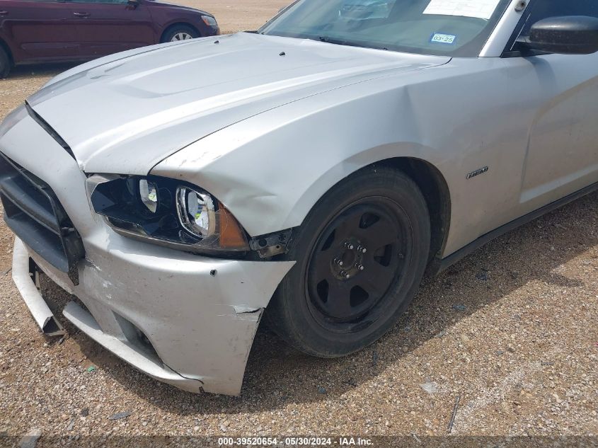 2014 Dodge Charger Police VIN: 2C3CDXAT8EH236535 Lot: 39520654