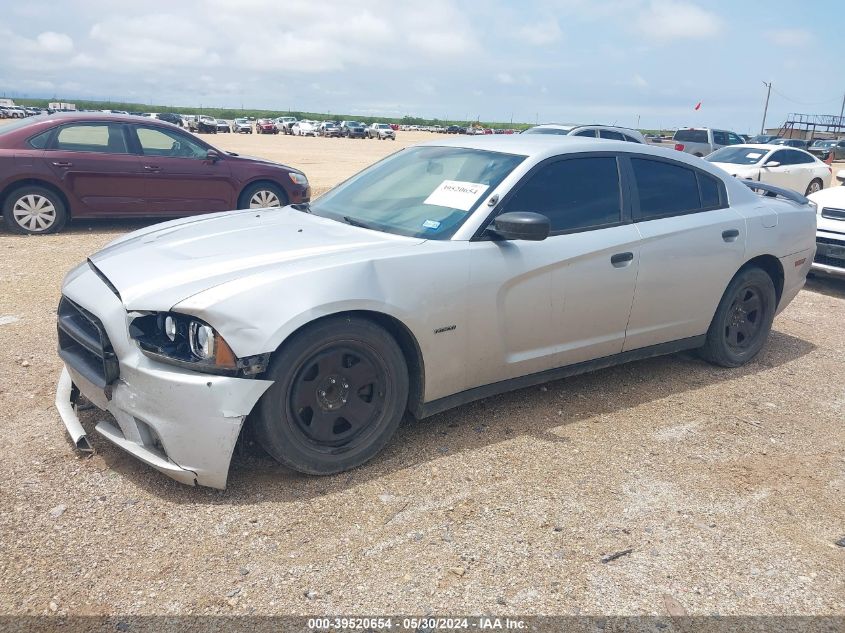 2014 Dodge Charger Police VIN: 2C3CDXAT8EH236535 Lot: 39520654