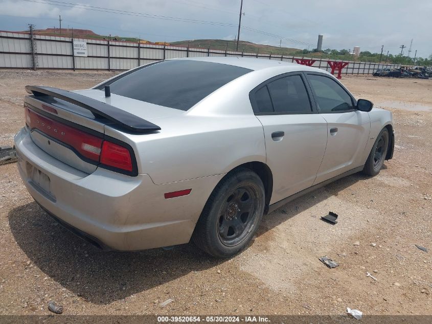 2014 Dodge Charger Police VIN: 2C3CDXAT8EH236535 Lot: 39520654