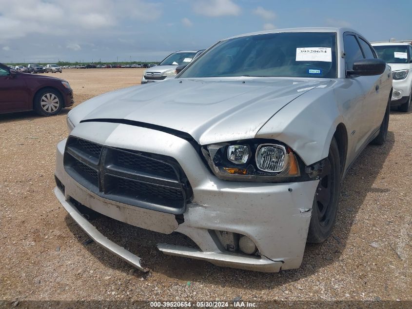 2014 Dodge Charger Police VIN: 2C3CDXAT8EH236535 Lot: 39520654