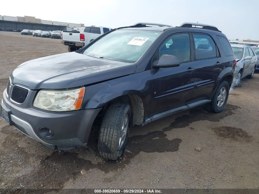 2007 Pontiac Torrent VIN: 2CKDL63F276095991 Lot: 39520659