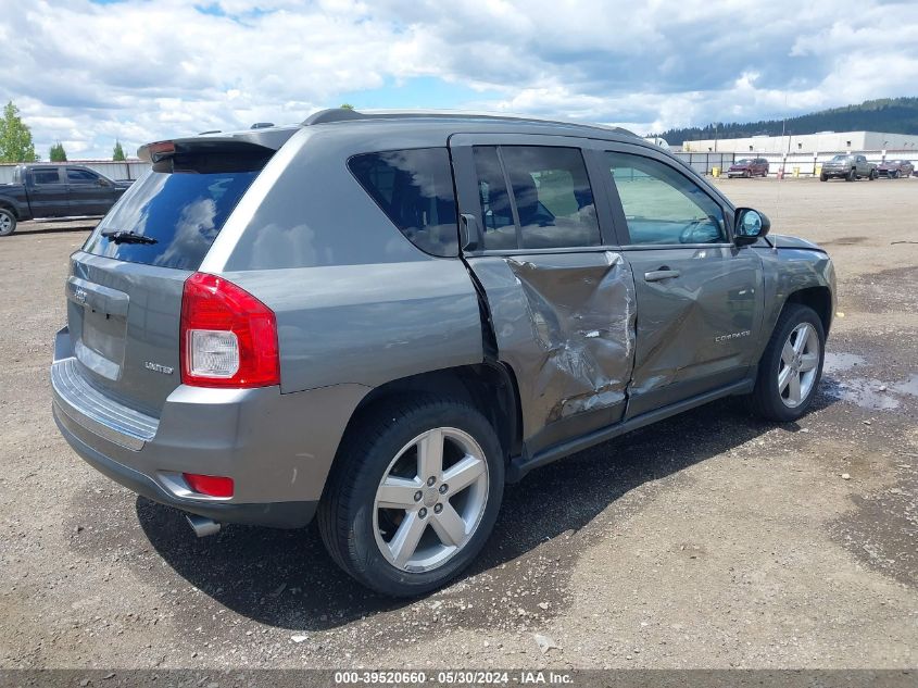 2012 Jeep Compass Limited VIN: 1C4NJDCB3CD554928 Lot: 39520660