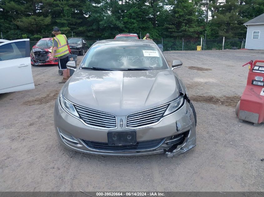 2016 Lincoln Mkz VIN: 3LN6L2G9XGR622127 Lot: 39520664