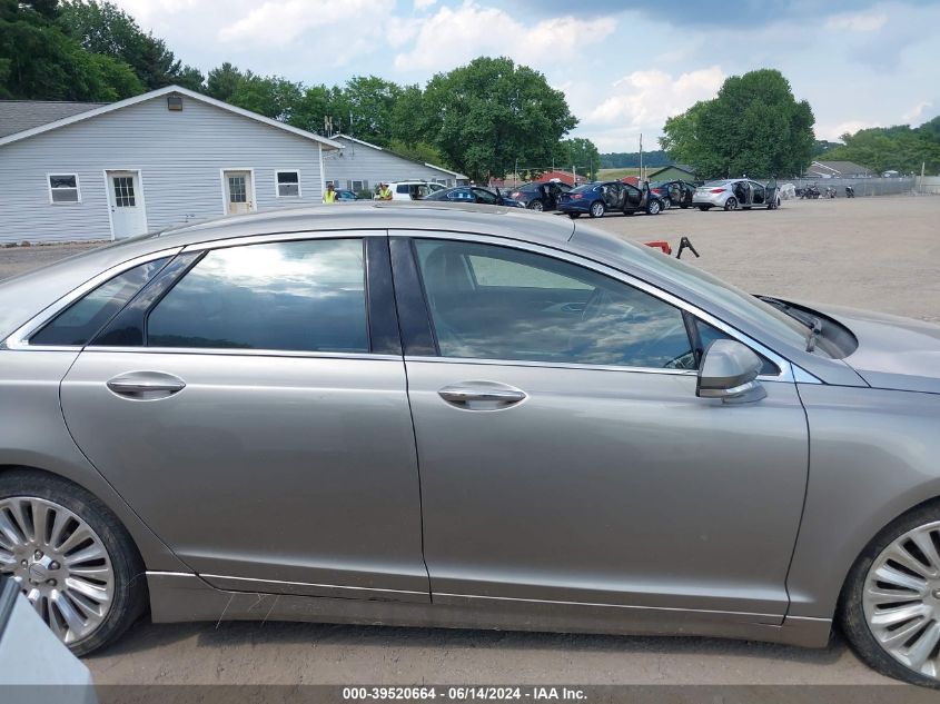 2016 Lincoln Mkz VIN: 3LN6L2G9XGR622127 Lot: 39520664