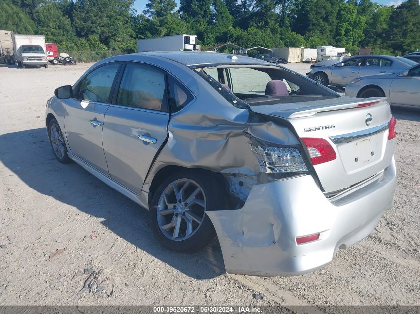 2015 Nissan Sentra Sr VIN: 3N1AB7AP9FY231354 Lot: 39520672