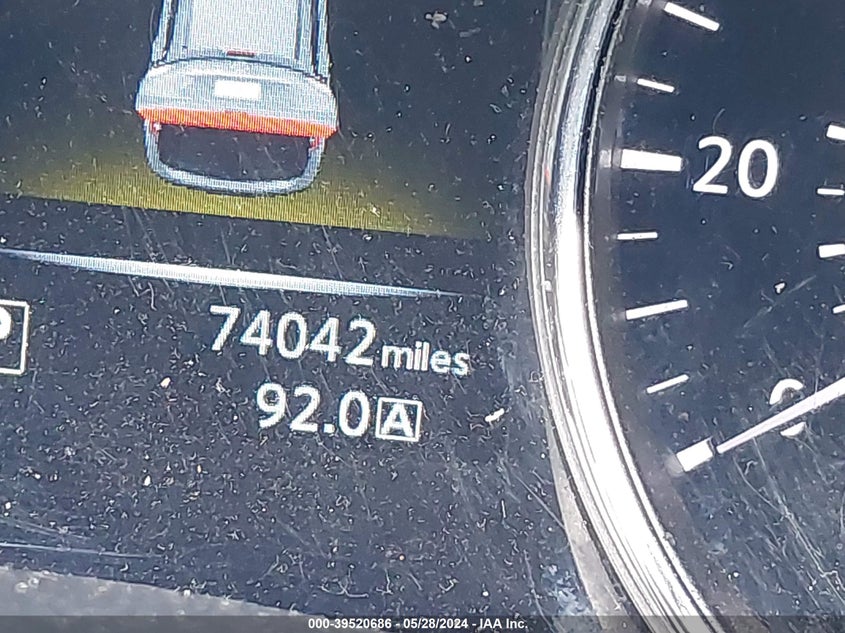 2016 Nissan Rogue Sl VIN: 5N1AT2MV9GC768741 Lot: 39520686