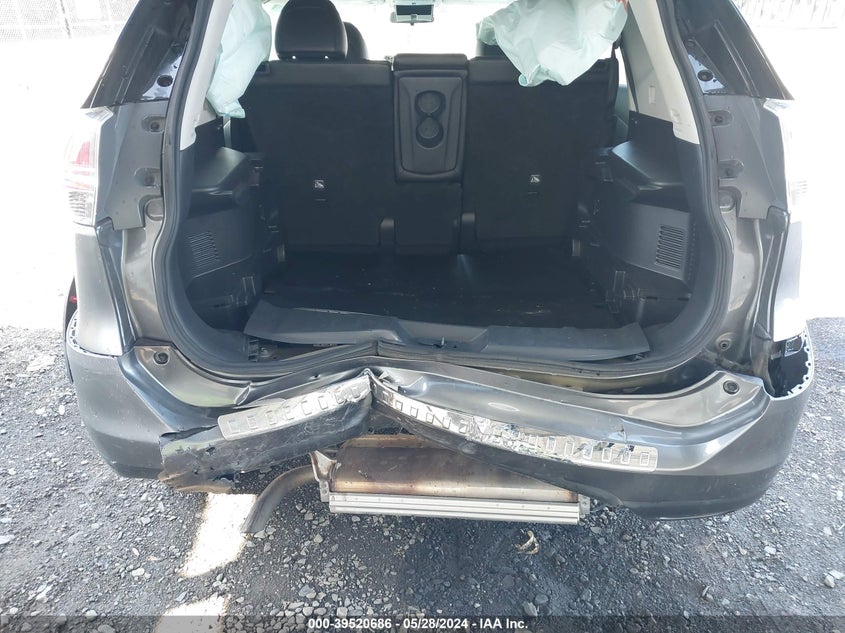 2016 Nissan Rogue Sl VIN: 5N1AT2MV9GC768741 Lot: 39520686