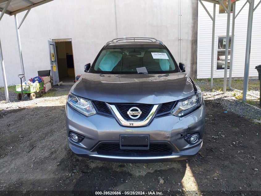 2016 Nissan Rogue Sl VIN: 5N1AT2MV9GC768741 Lot: 39520686
