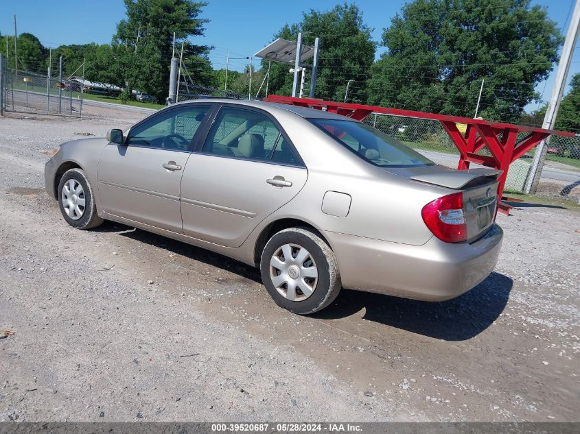 2004 Toyota Camry Le VIN: 4T1BE32K24U297969 Lot: 39520687