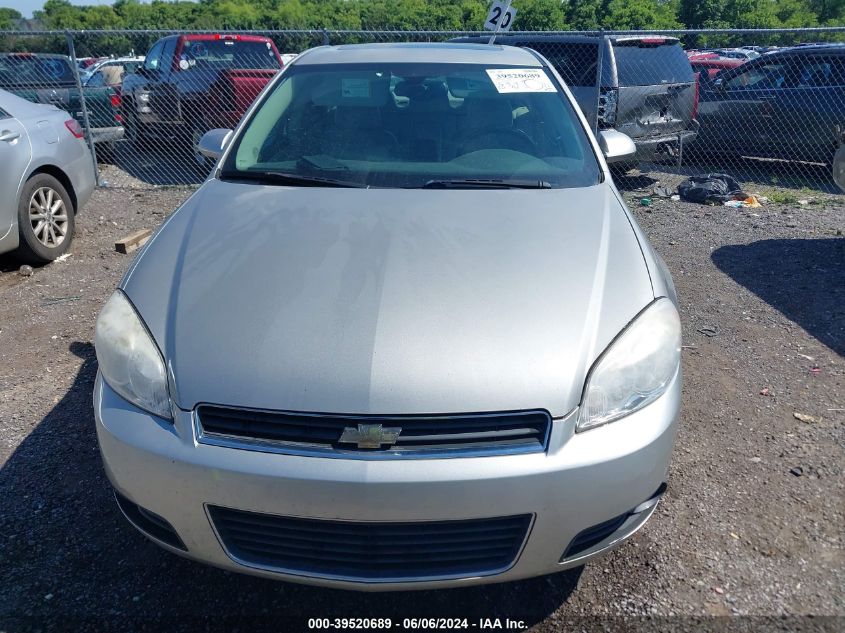 2008 Chevrolet Impala Ltz VIN: 2G1WU583489222206 Lot: 39520689